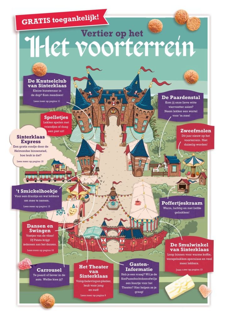 Het Kasteel van Sinterklaas 2025 plattegrond 1448 x 2048